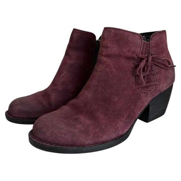Born Suede Ankle Boots - Picture 1 of 7